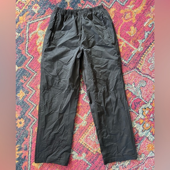 Nike | Women’s Black Nike Golf Storm Fit Pull On Rain Pants, Snap Hem, size M - Picture 12 of 15